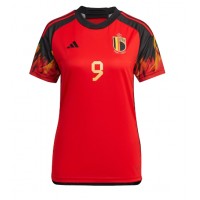 Billiga Belgien Romelu Lukaku #9 Hemma fotbollskläder Dam VM 2022 Kortärmad